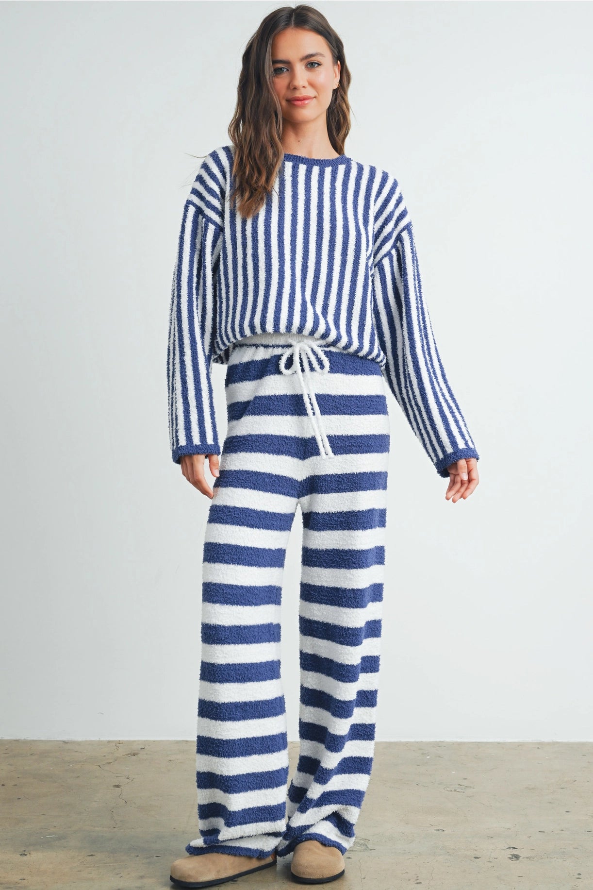 Amelia Striped Sweater - Ships 7/24