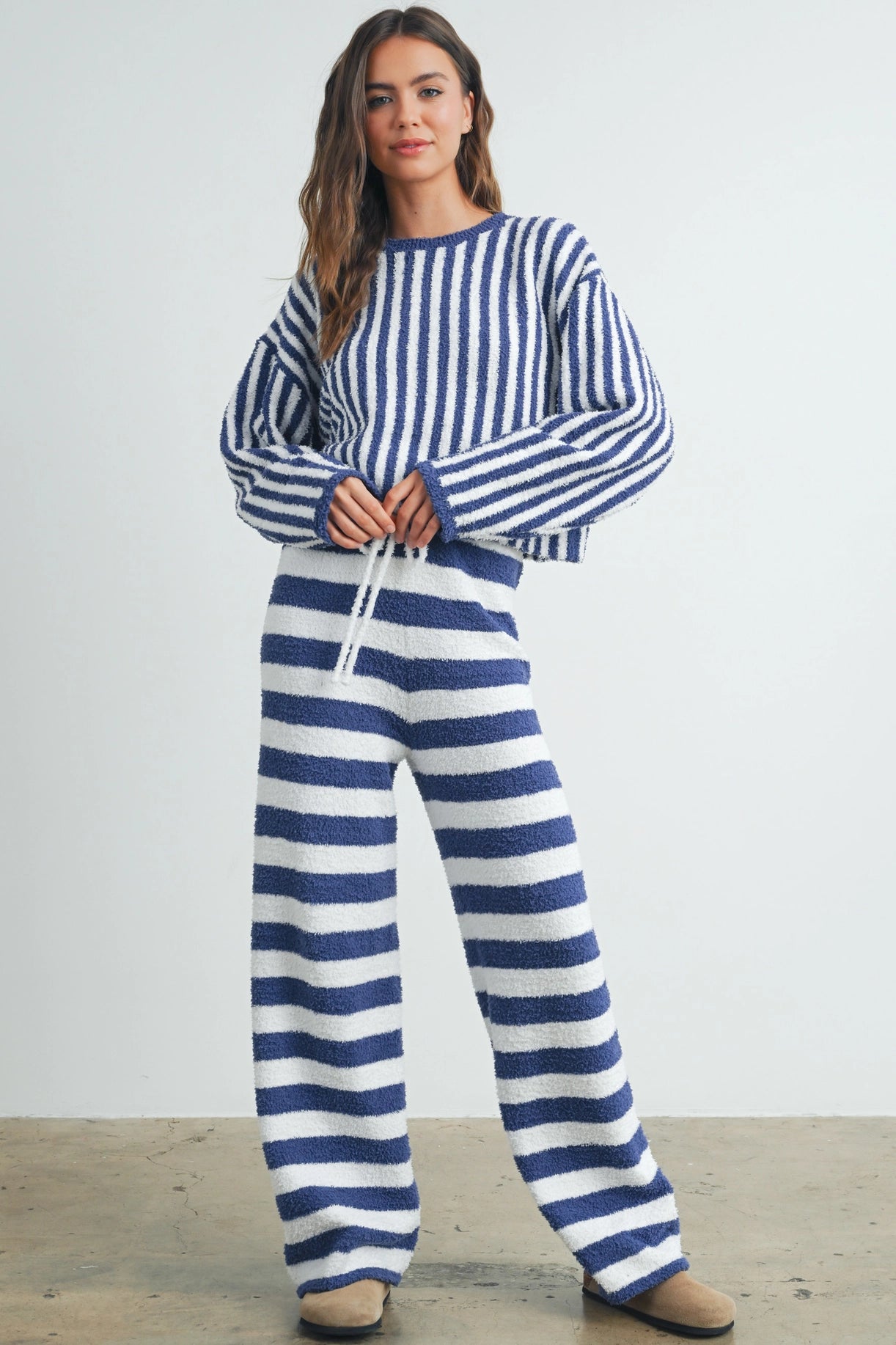 Amelia Striped Sweater - Ships 7/24