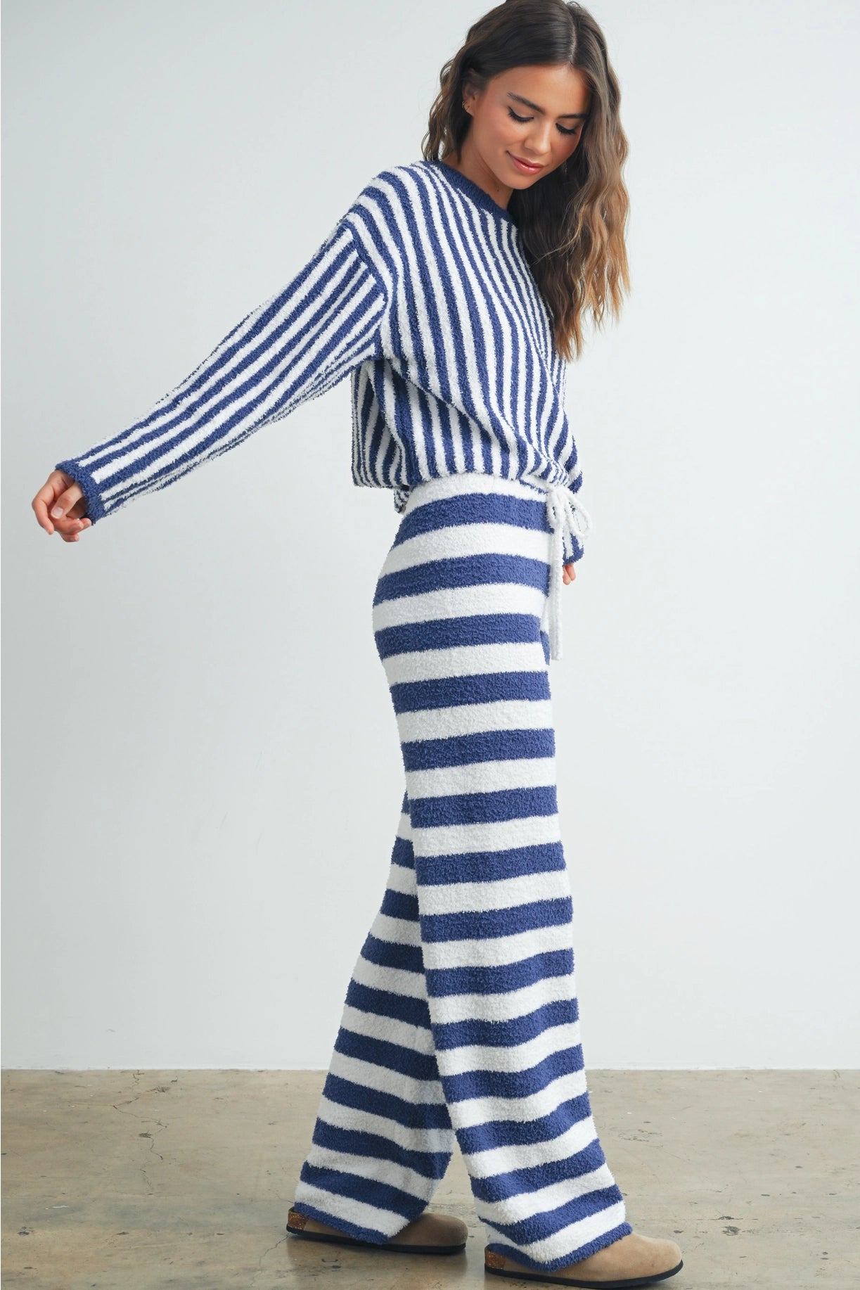 Amelia Striped Sweater - Ships 7/24