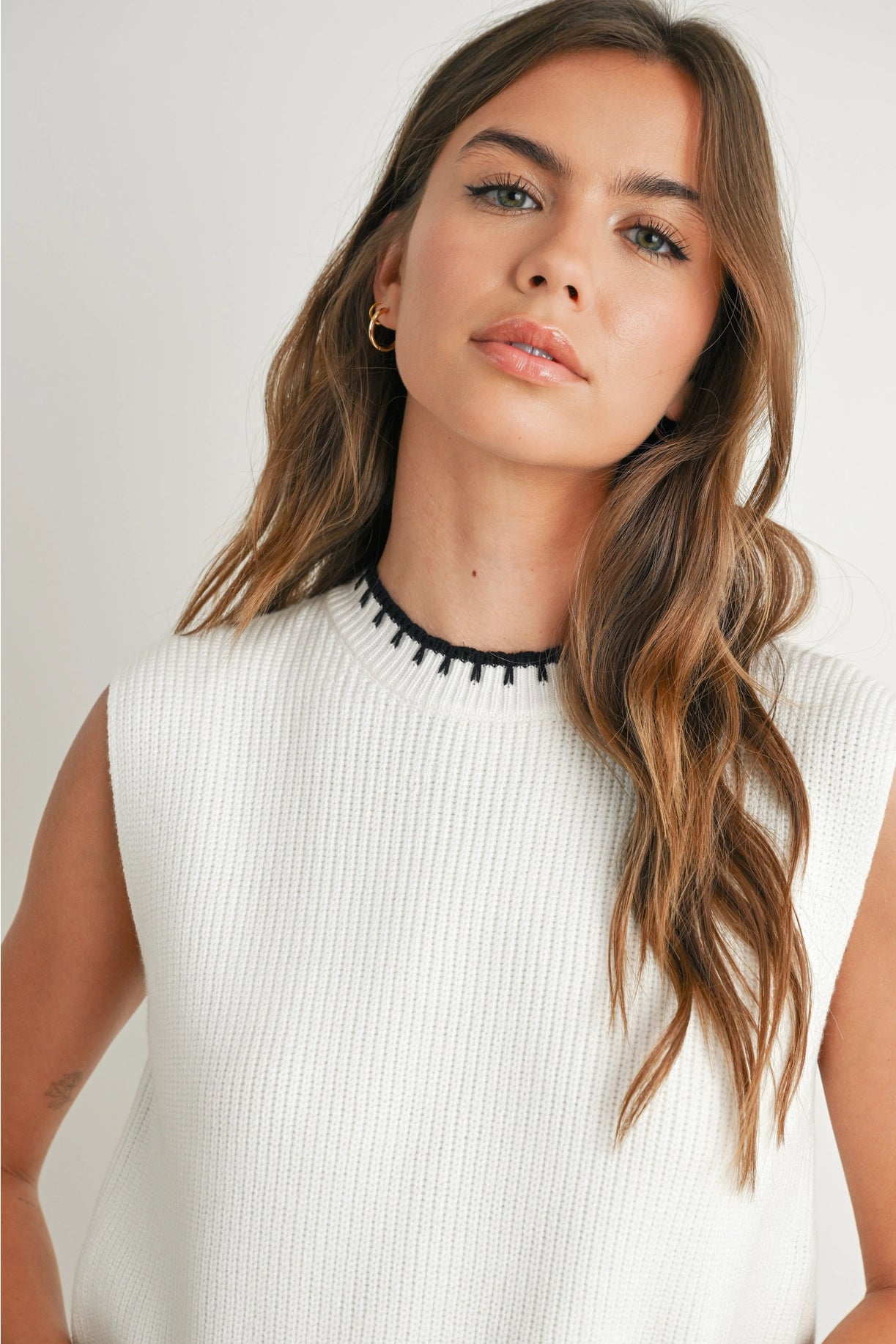Whitney Sweater Vest - Ships 7/25