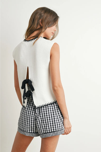 Whitney Sweater Vest - Ships 7/25