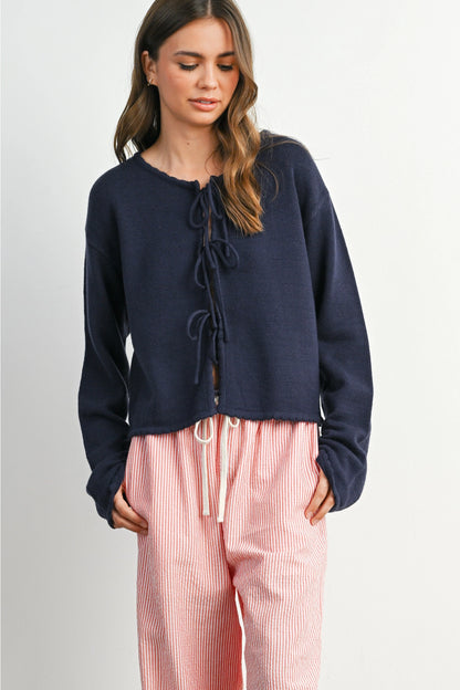 Tatum tie-front Cardigan - SHIPS 8/8