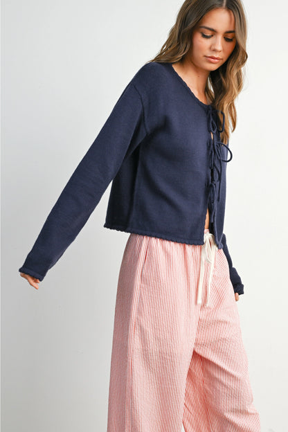 Tatum tie-front Cardigan - SHIPS 8/8