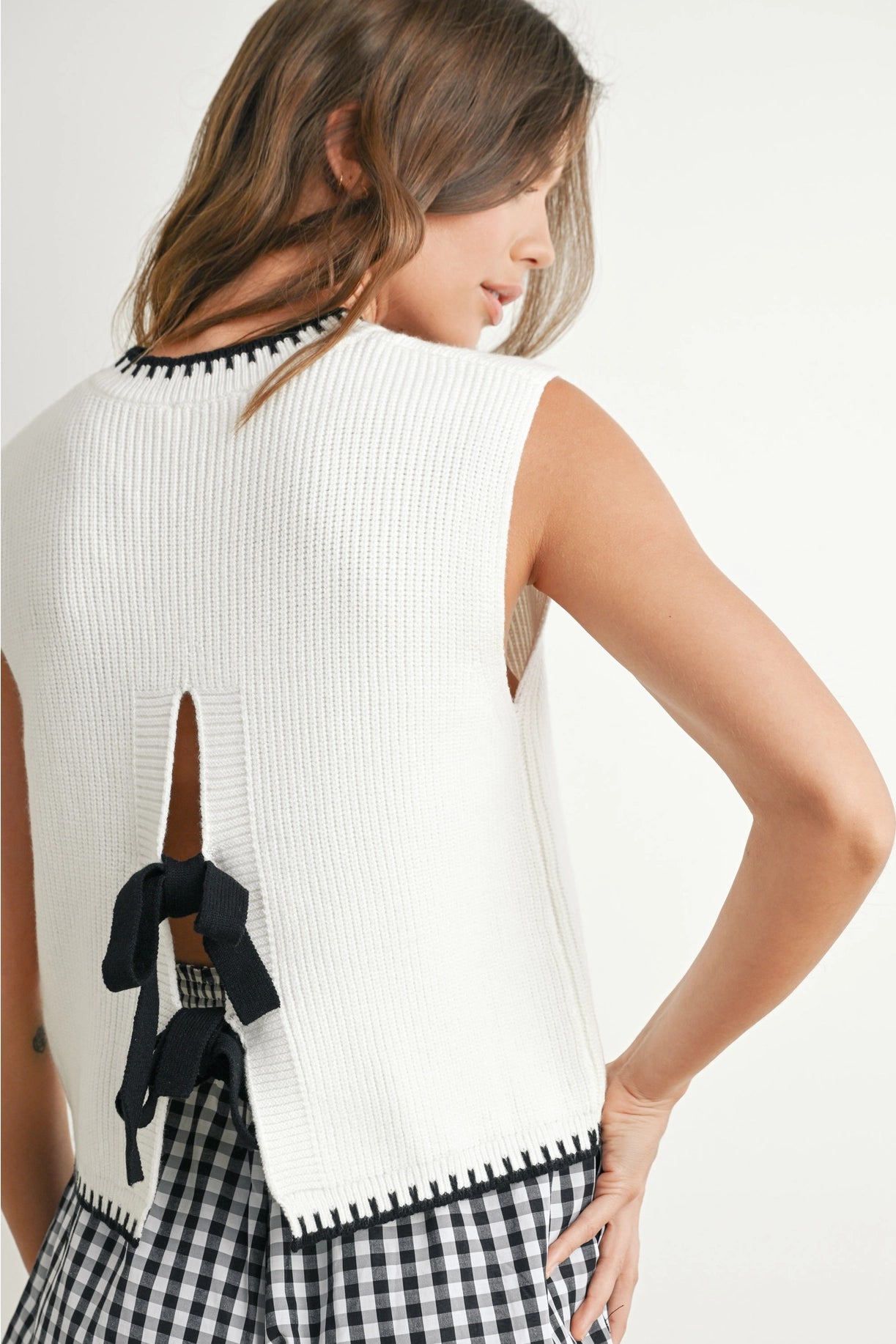 Whitney Sweater Vest - Ships 7/25
