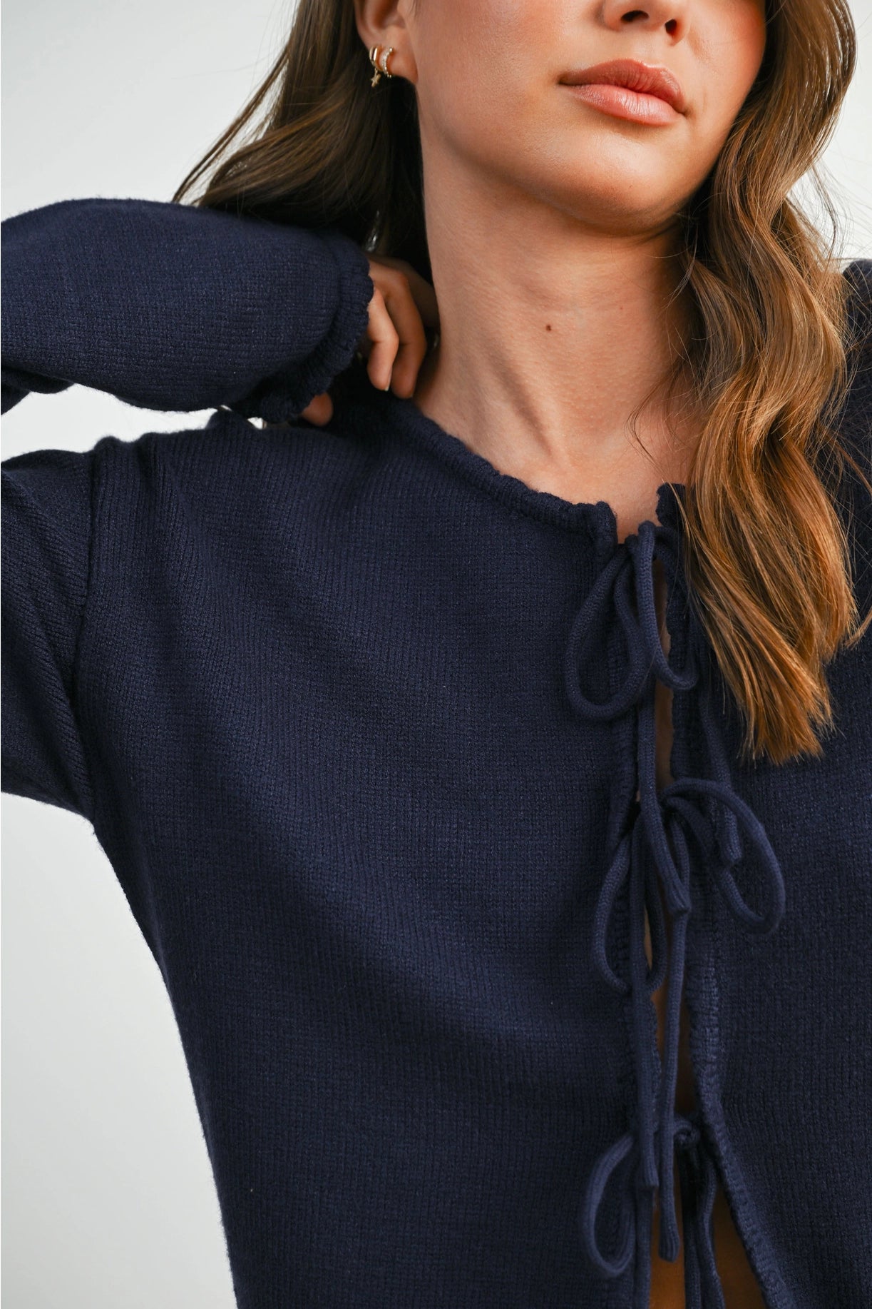 Tatum tie-front Cardigan - SHIPS 8/8