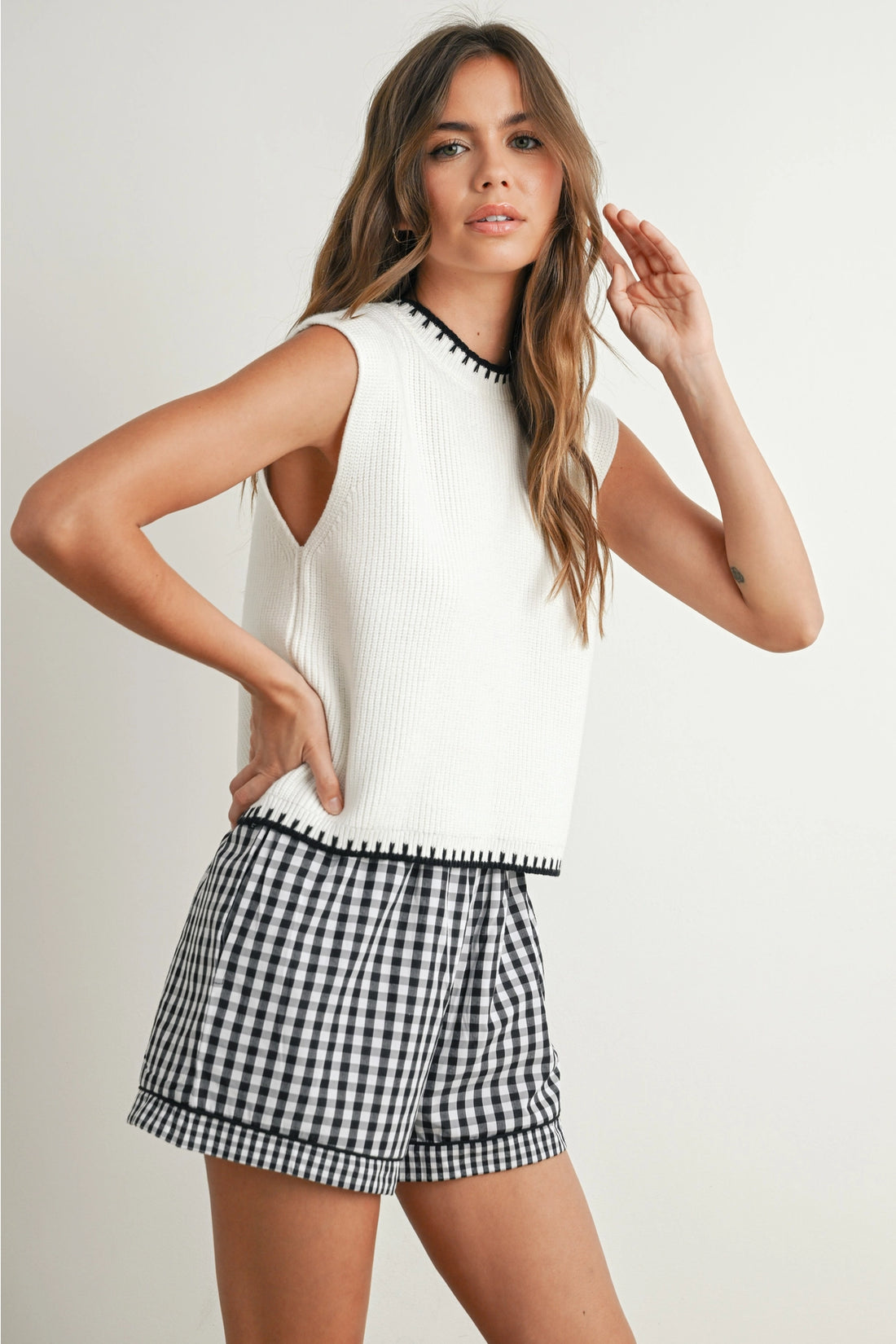 Whitney Sweater Vest - Ships 7/25